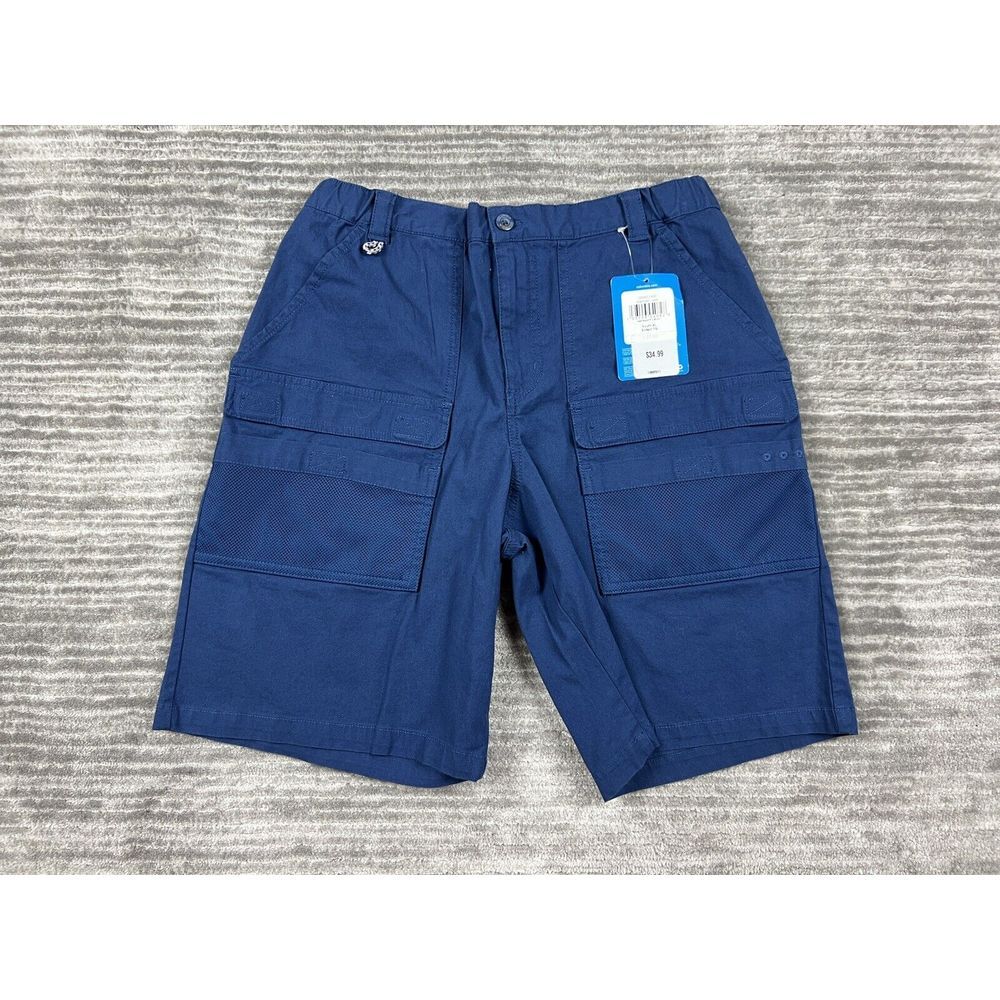 Columbia Shorts‎ Youth Extra Large 18-20 Blue Cargo NWT Outdoors Casual